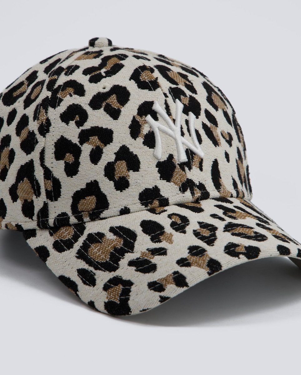 Gorra New Era Female Leopard Midi 9Forty Beige Mujer
