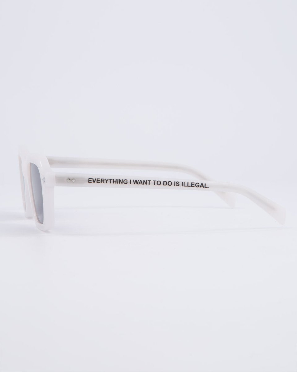 Gafas De Sol Pleasures Era Blanco Unisex
