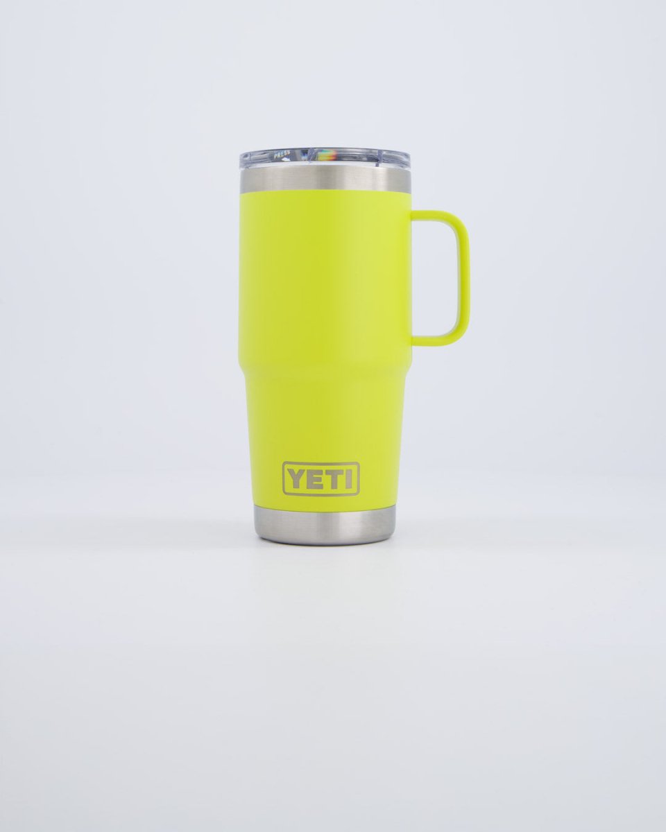 Taza Yeti Rambler Travel Mug Amarillo 20oz