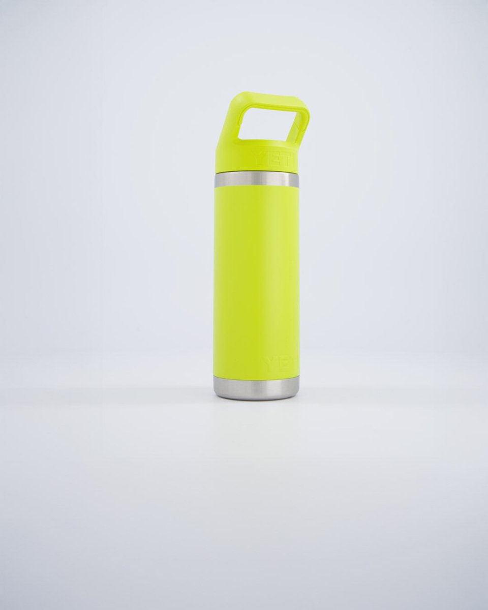 Botella Yeti Rambler Straw Amarillo 18 Oz