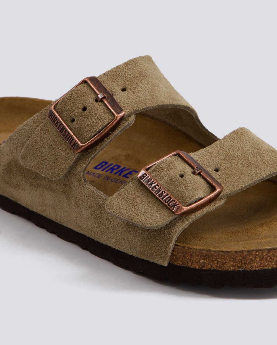 Birkenstock Arizona Suede Taupe Mujer
