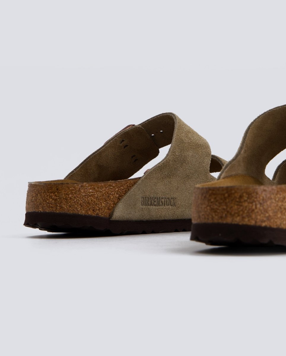 Birkenstock Arizona Suede Taupe Mujer