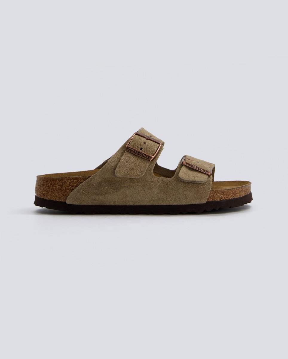 Birkenstock Arizona Suede Taupe Mujer