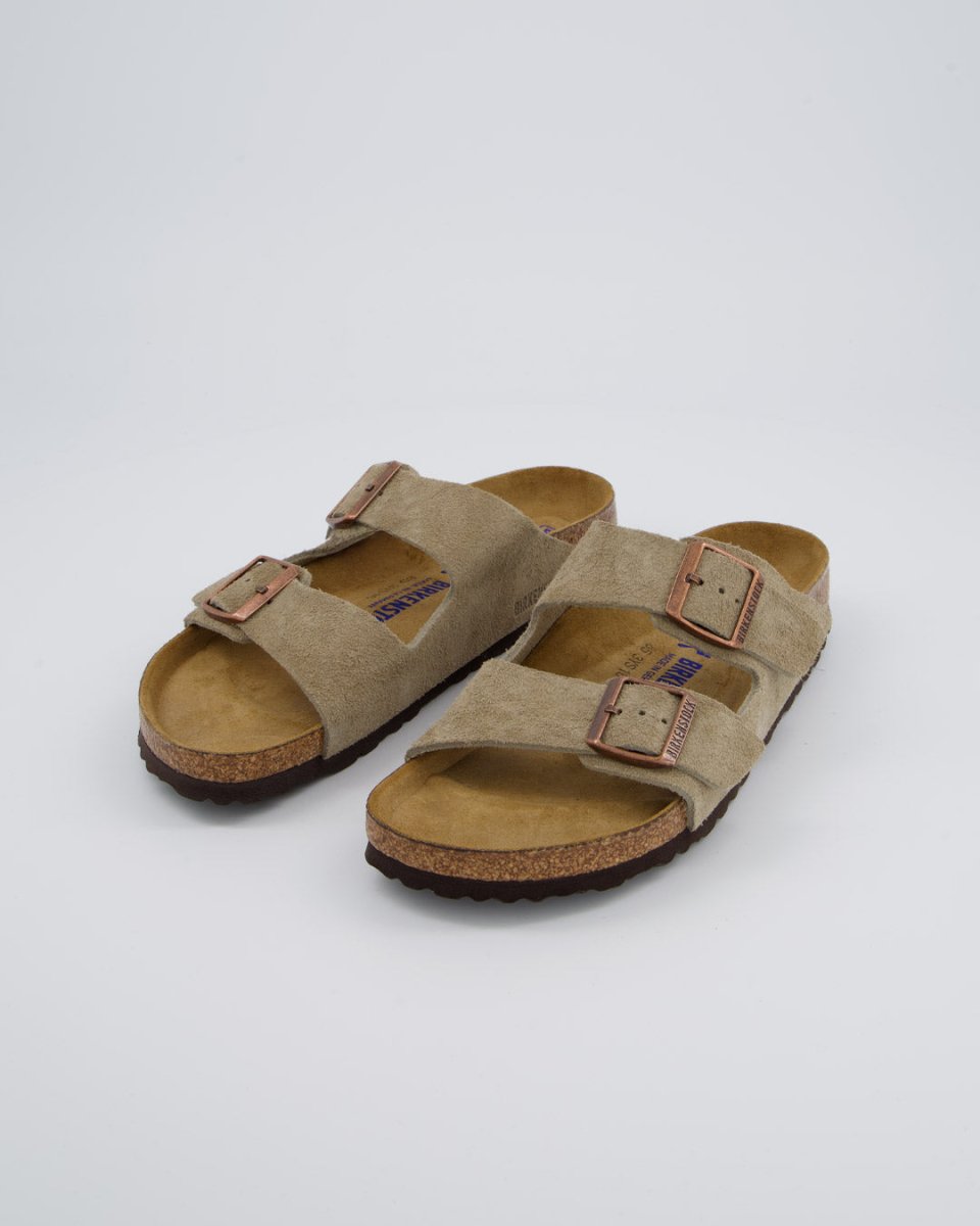 Birkenstock Arizona Suede Taupe Mujer