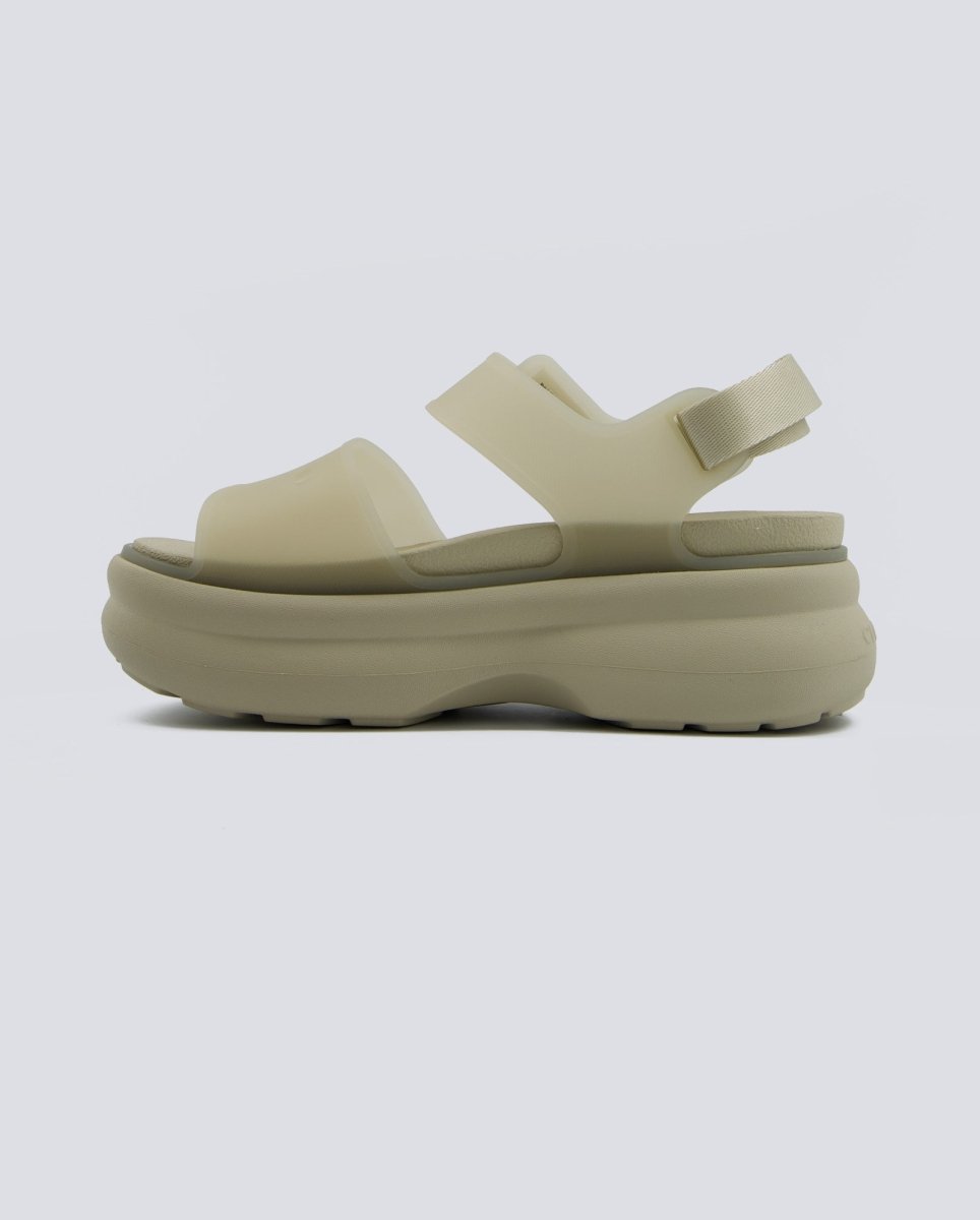 Crocs Soho Frosted Y Strap Beige Mujer