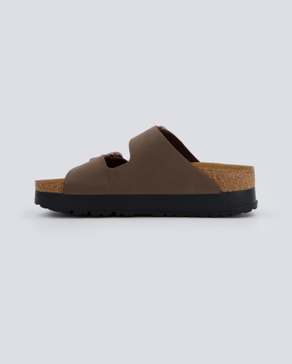 Birkenstock Arizona Plataforma Bf Marrón Mujer