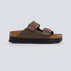 Birkenstock Arizona Plataforma Bf Marrón Mujer