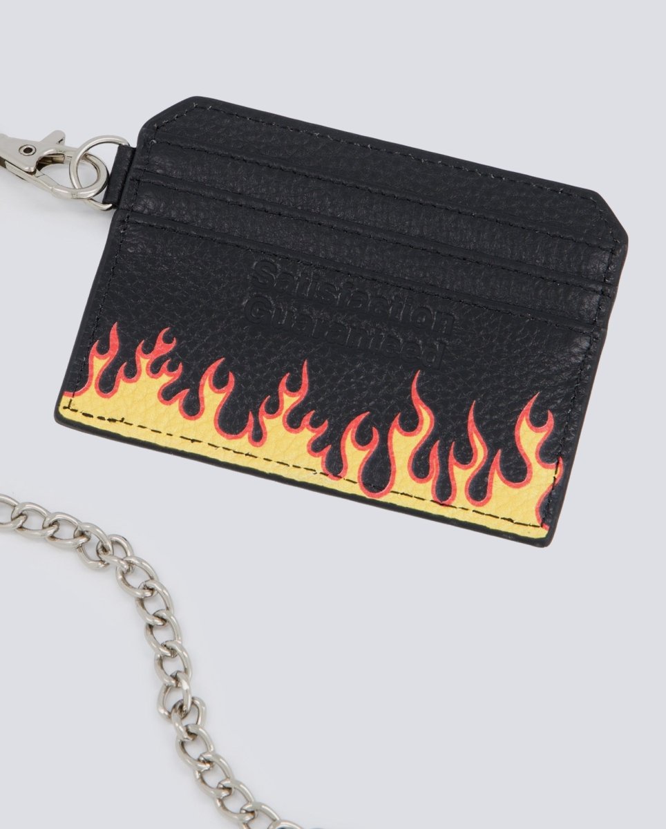 Tarjetero Pleasures Leather Negro Unisex