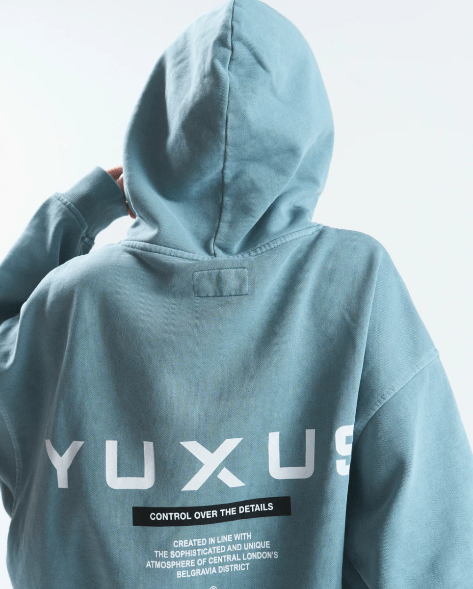 Sudadera con Capucha Yuxus Belgrave Azul Unisex