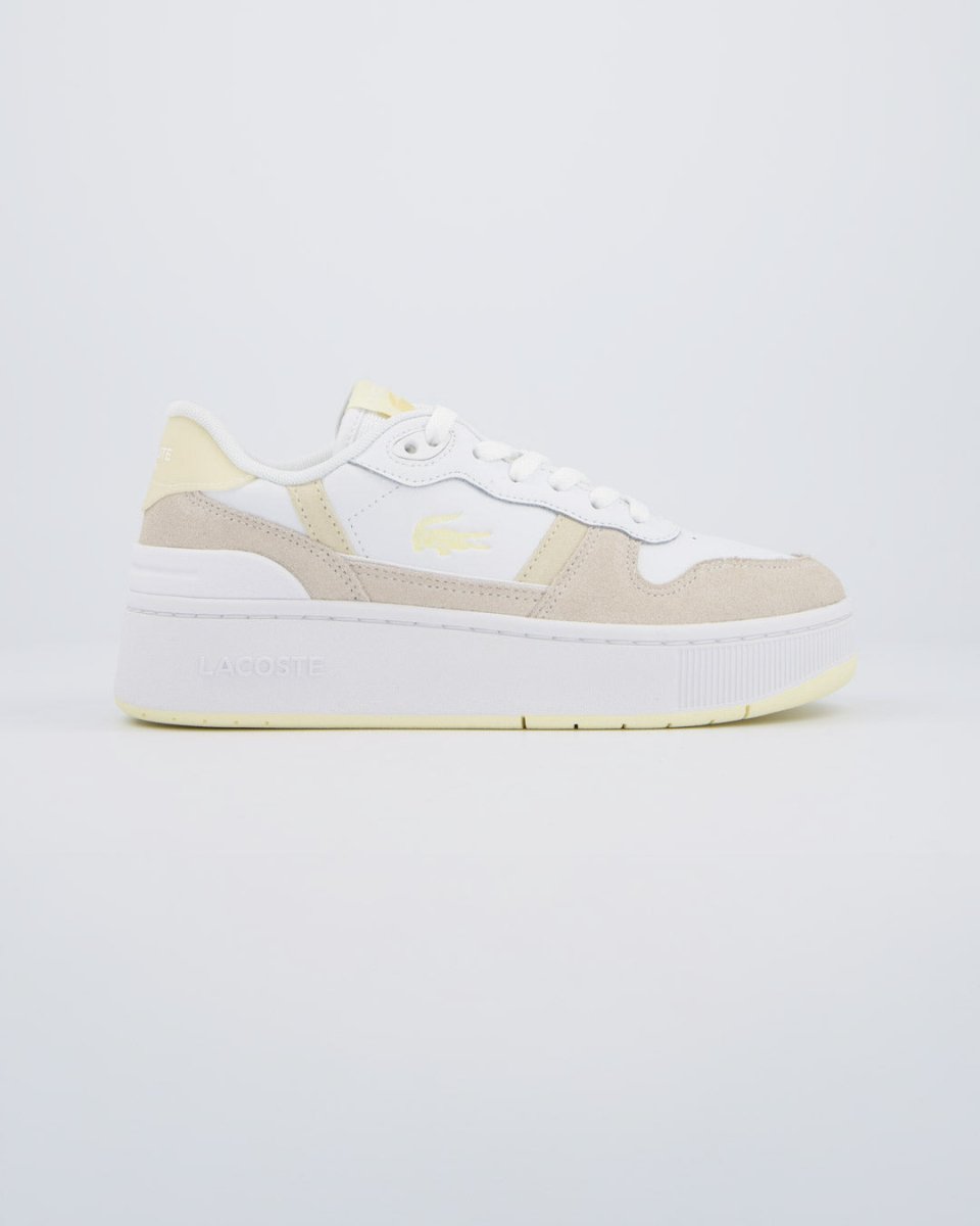 Lacoste T-Clip Plataforma Beige Mujer