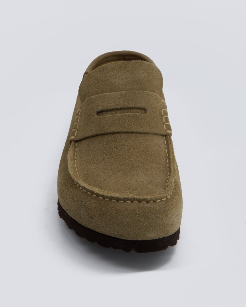 Birkenstock Naples Wrapped Leve Beige Mujer