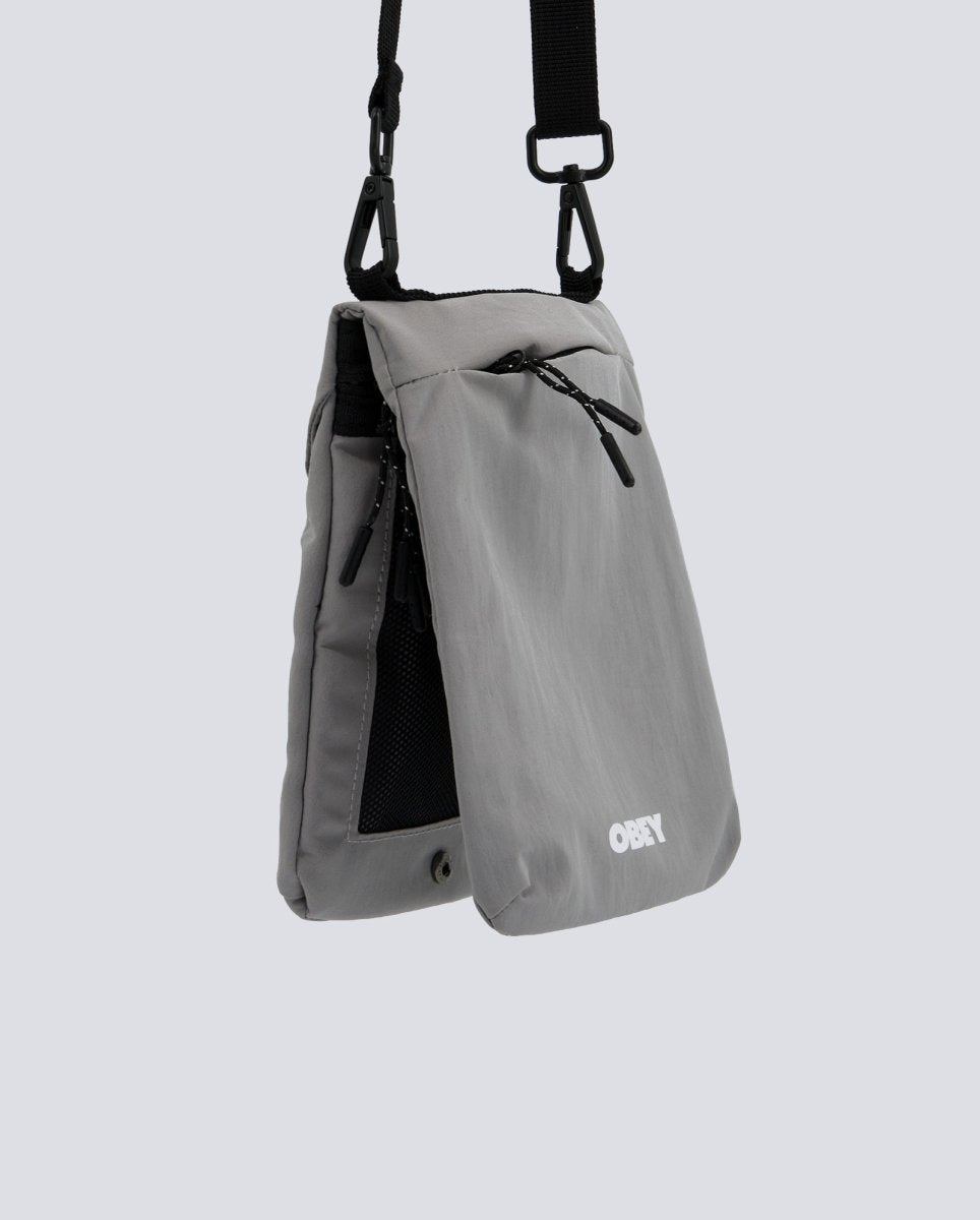 Bolso Obey Compact Traveler Gris Unisex