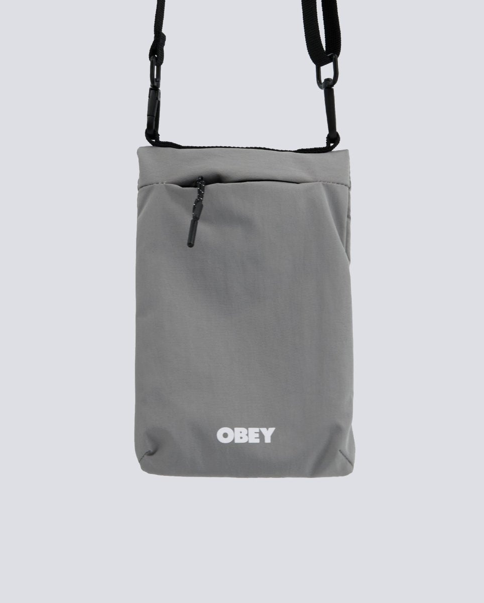 Bolso Obey Compact Traveler Gris Unisex