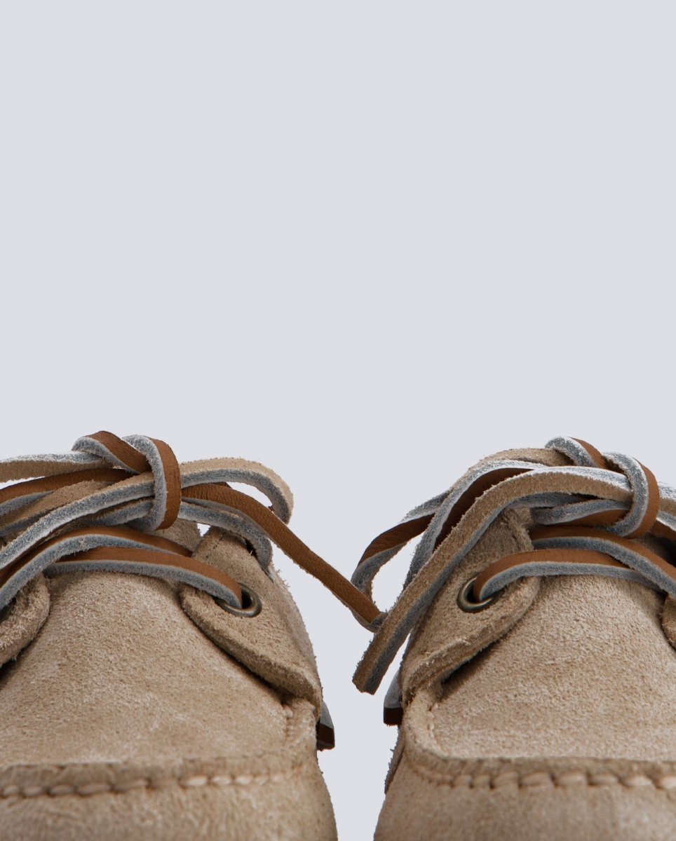 Sebago  Portland Flesh Out Beige Mujer