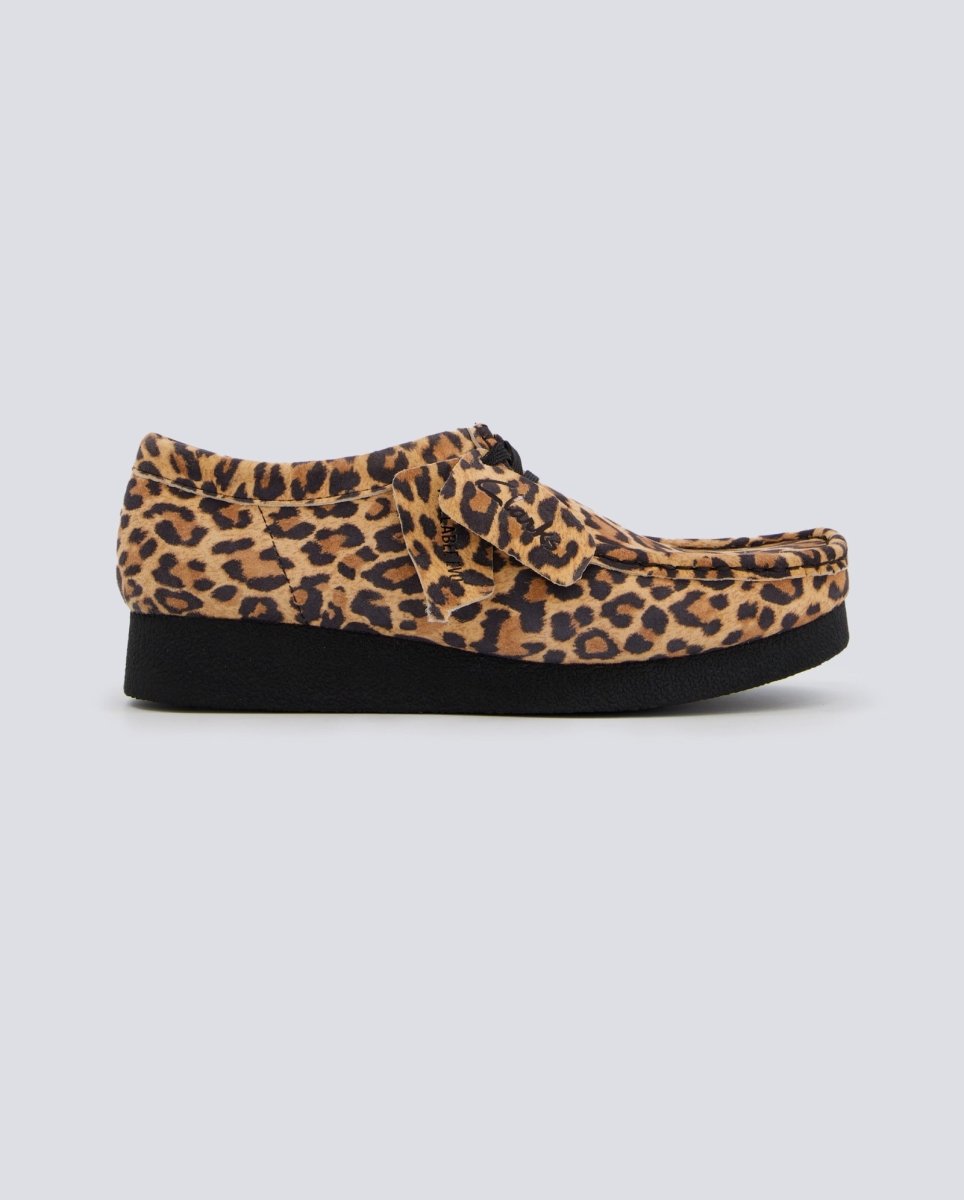 Clarks Wallabee Leopardo Mujer