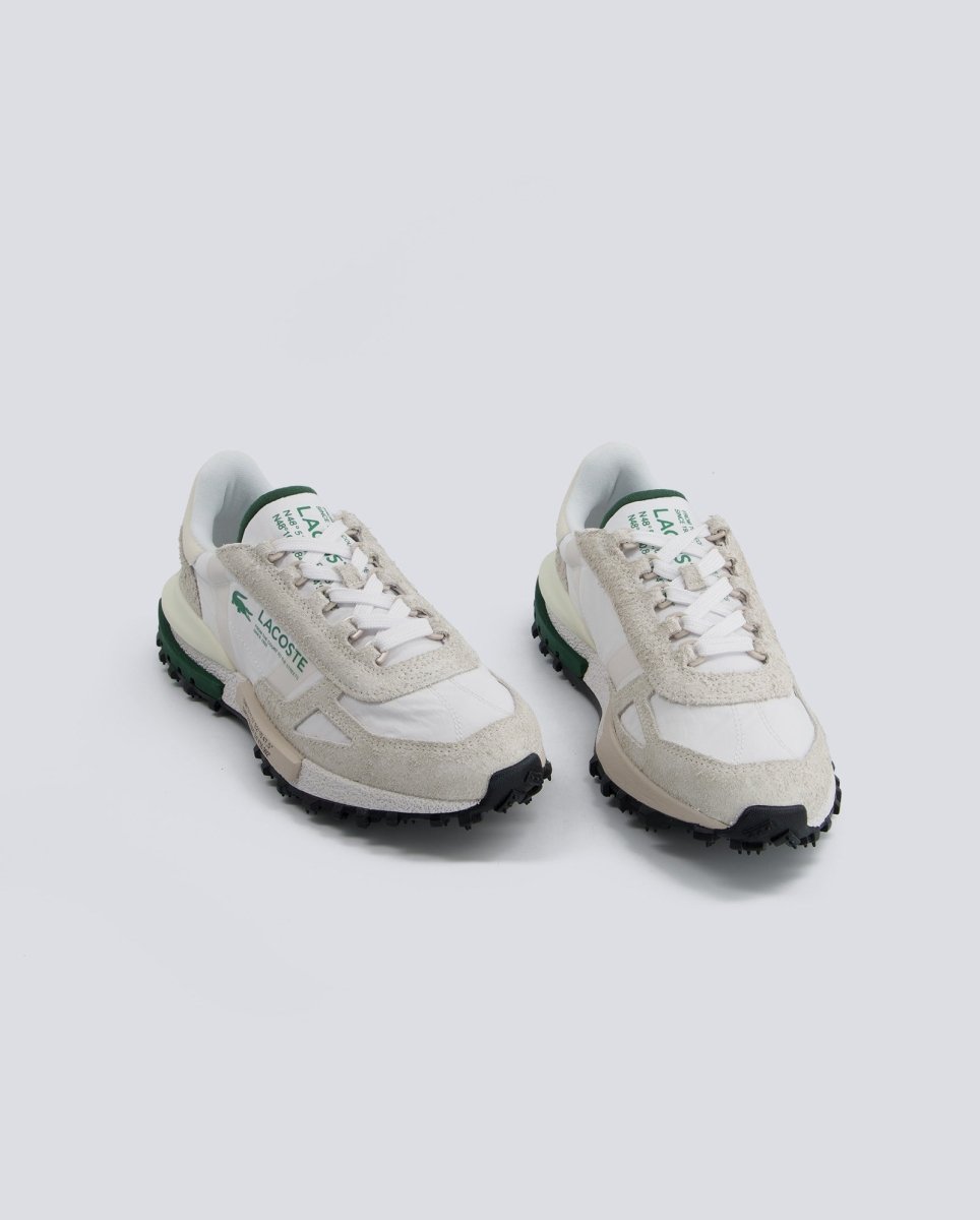 Lacoste Elite Active Blanco y Verde Hombre