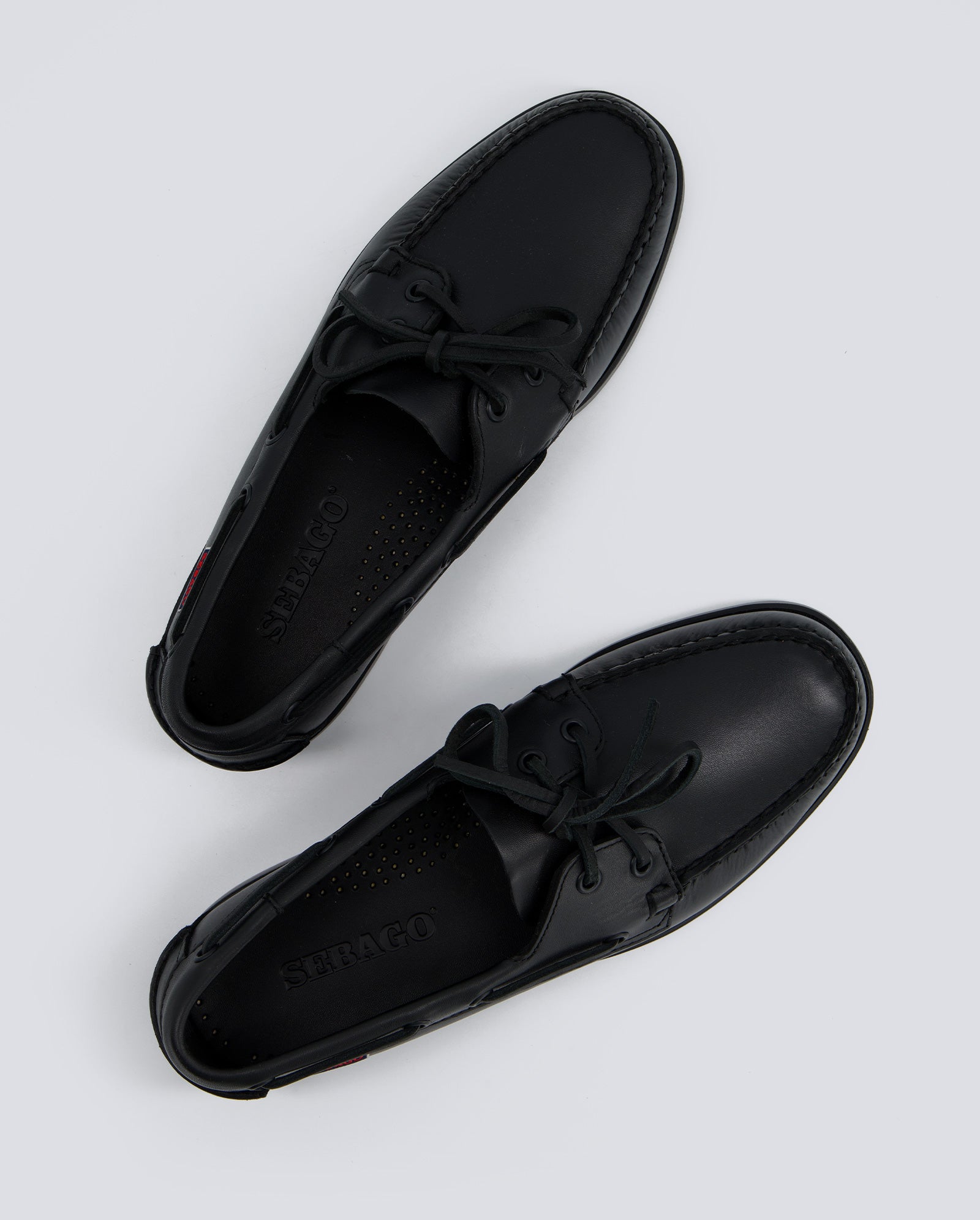 Sebago Docksides Portland Negro Hombre