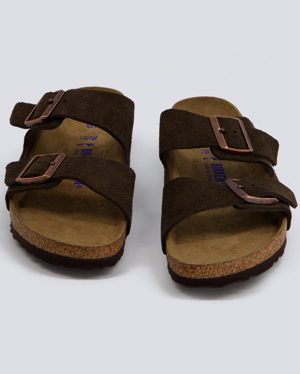 Birkenstock Arizona Sfb Leve Marrón Oscuro Hombre