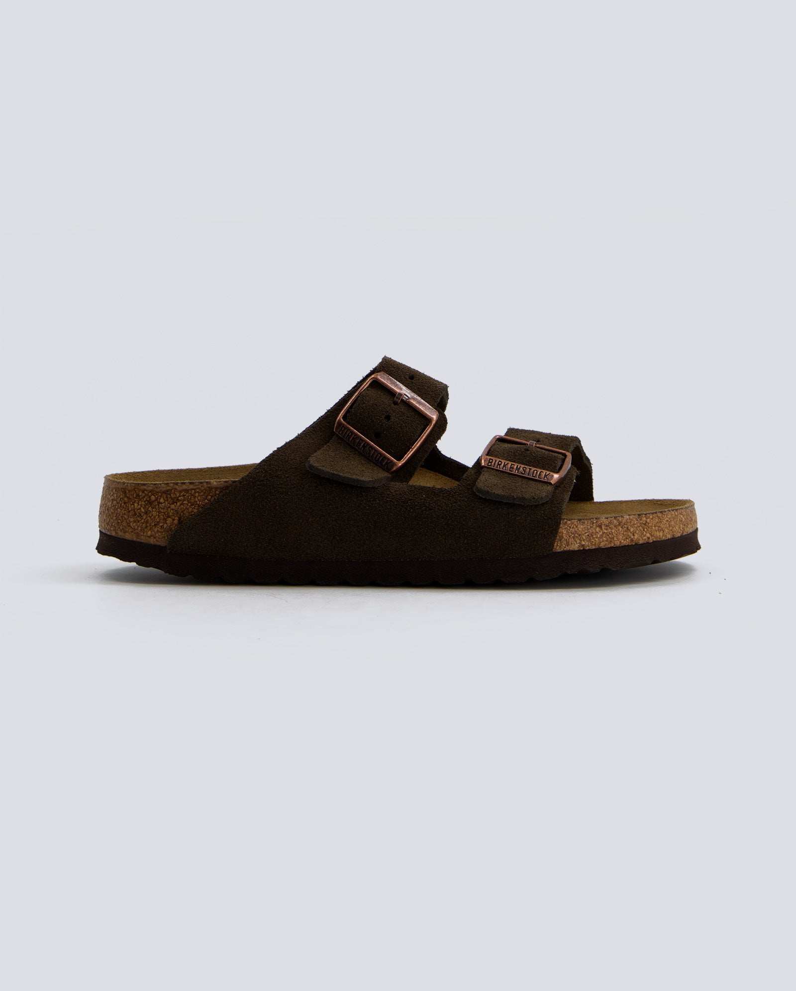 Birkenstock Arizona Sfb Leve Marrón Oscuro Hombre