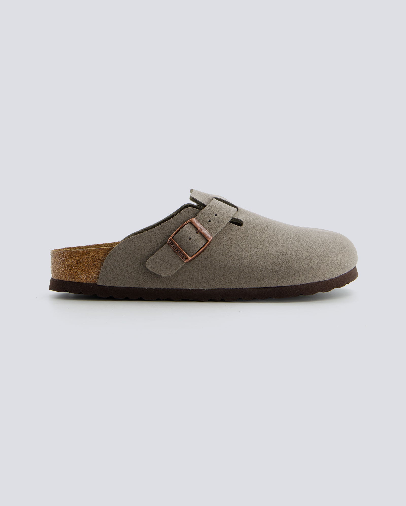 Birkenstock Boston TEX Birko-Flor Gris Hombre