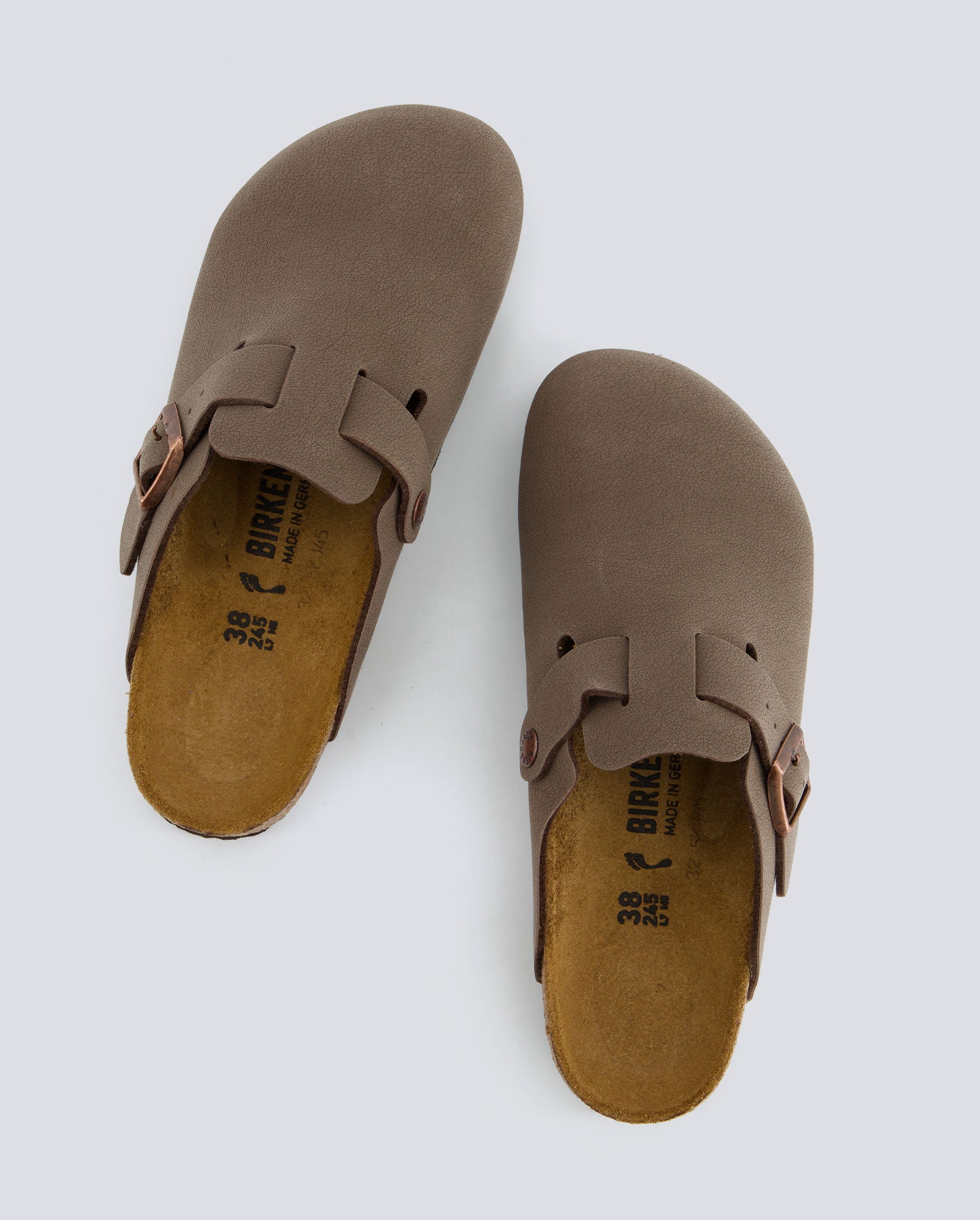 Birkenstock Boston TEX Birko-Flor Marrón Hombre