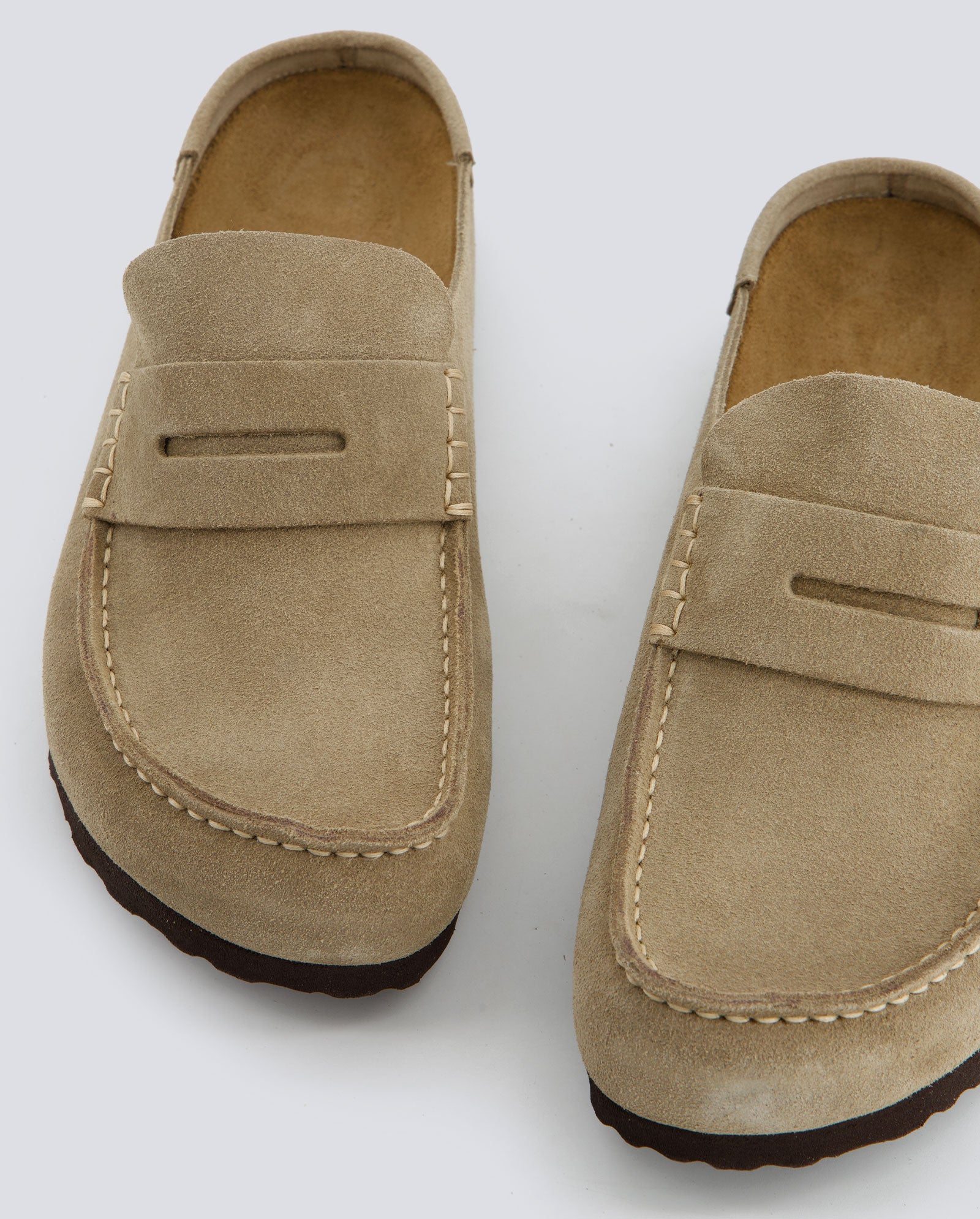 Birkenstock Naples Wrapped Beige Hombre