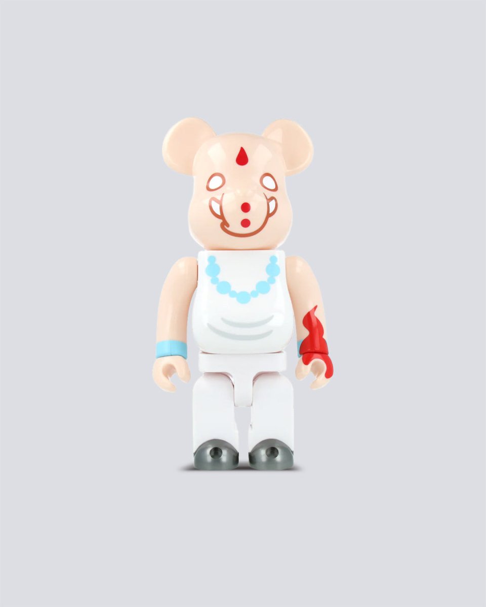 400%  Bearbrick Brahman Elephant Blue BBRCK400BRHEB Lifestyle