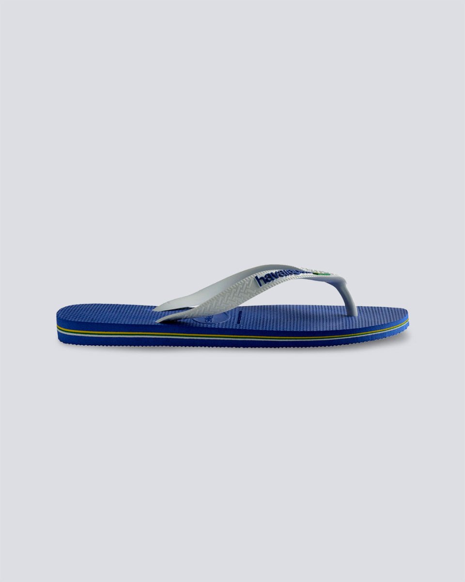 Chanclas Havaianas Brasil Azul y Blanco Mujer