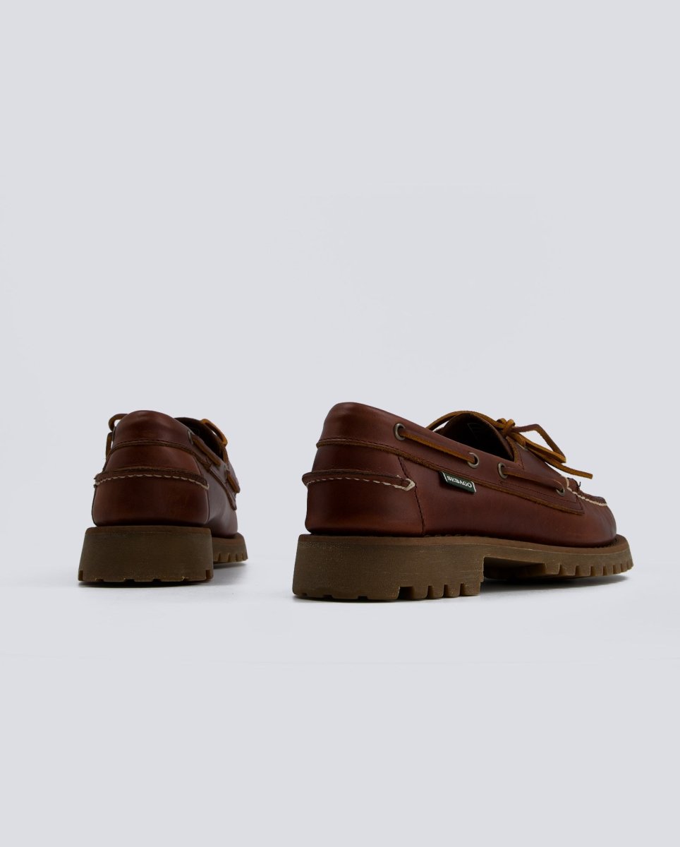 Sebago Ranger Waxy Loafers Marrón Hombre
