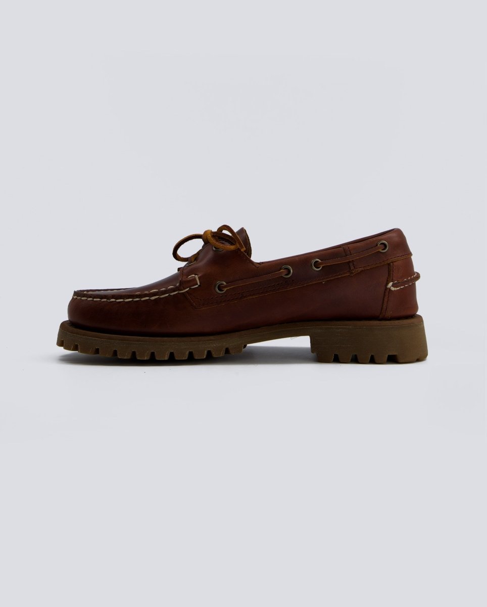 Sebago Ranger Waxy Loafers Marrón Hombre