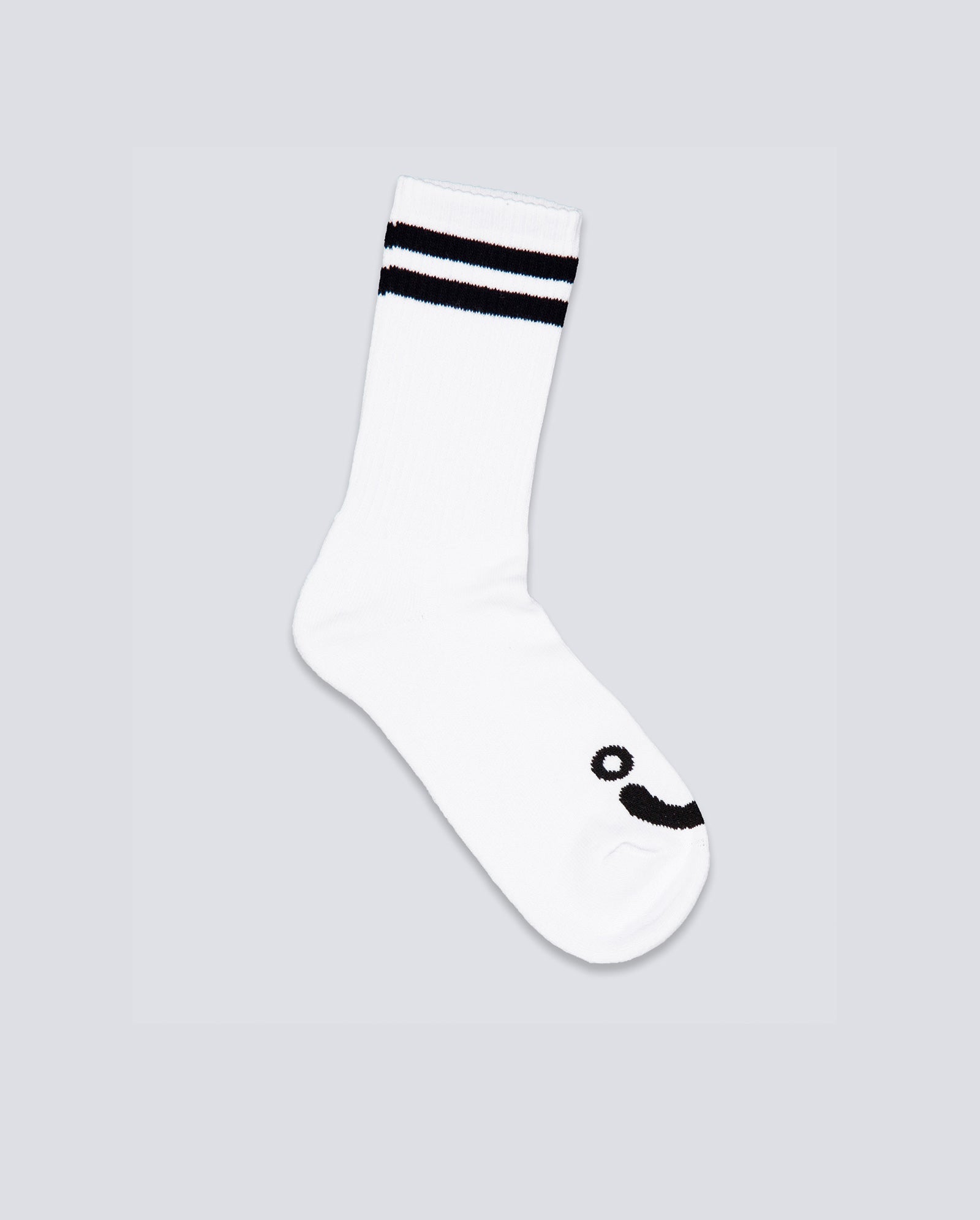 Calcetines Polar Skate Co Happy Socks Blanco Unisex