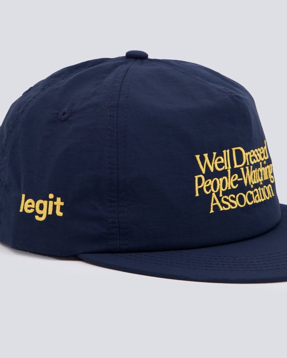 Gorra Legit x Palard "People Watching" Azul Unisex