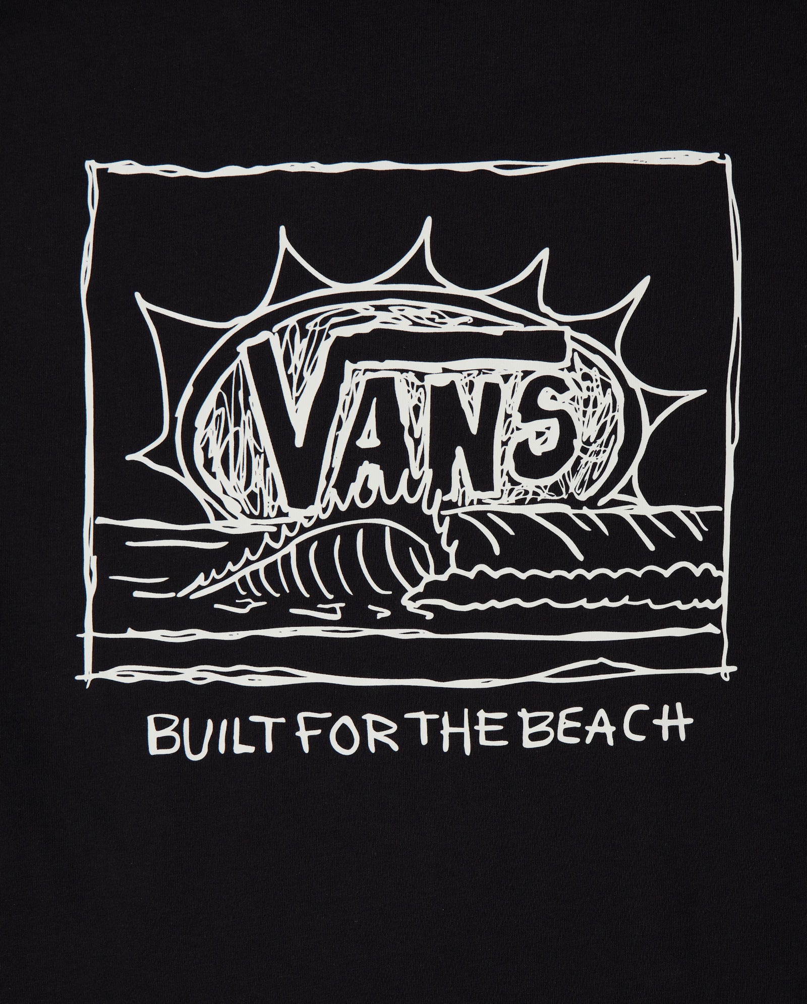 Camiseta Vans Bright Day Negro Unisex