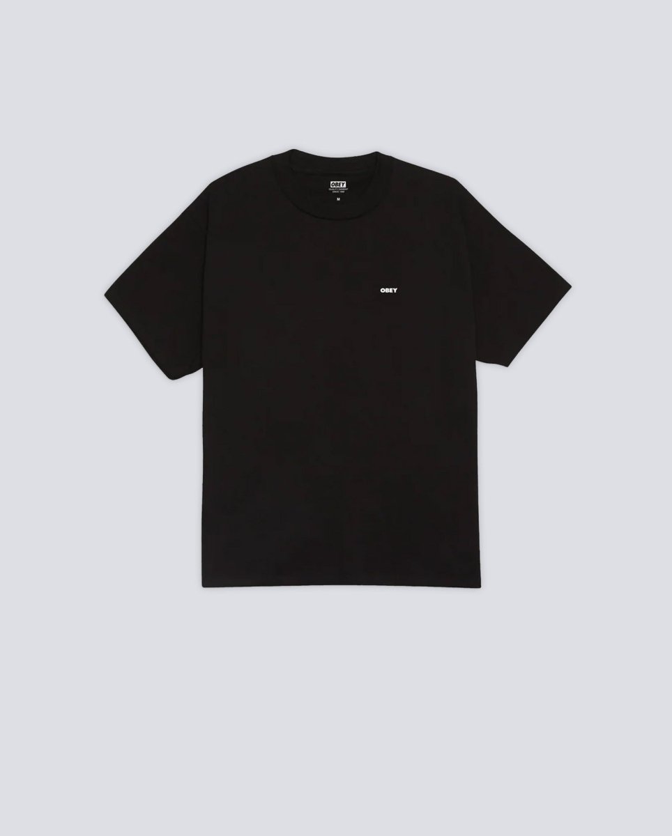 Camiseta Obey Quarter Icon Negro Hombre