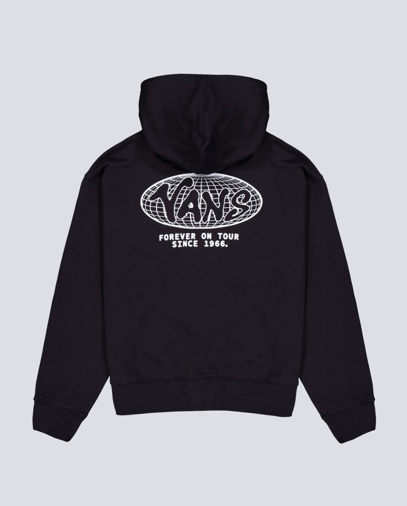 Sudadera con Capucha Vans World Tour Loose Negro Unisex