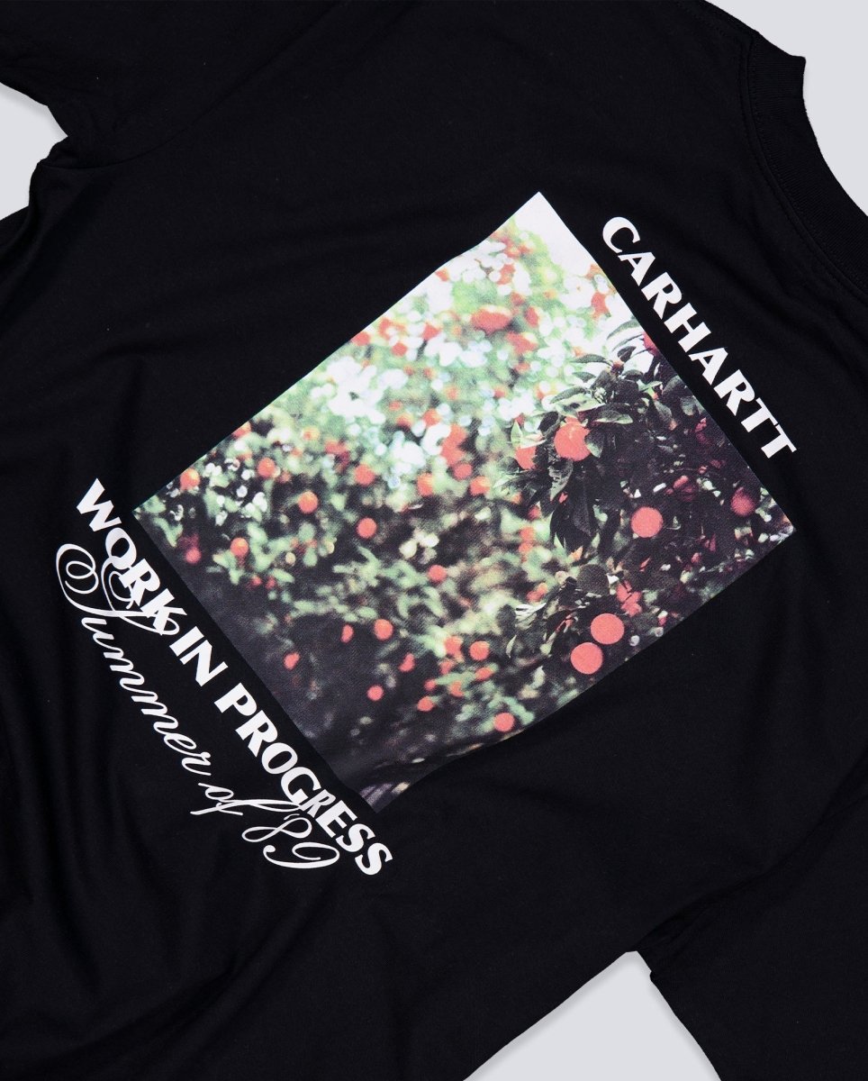 Camiseta Carhartt WIP S/S Warm Views Negra Unisex