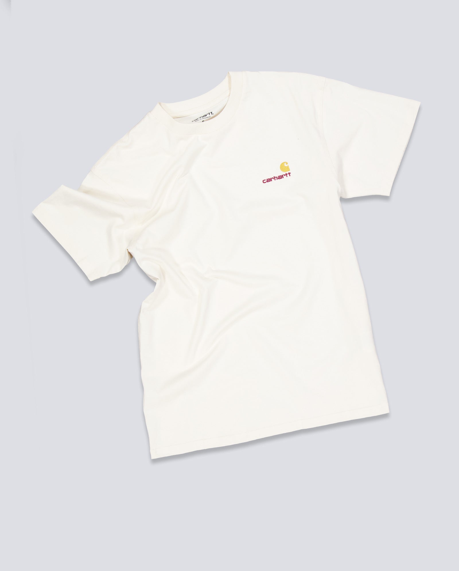 Camiseta Carhartt WIP American Scripts Beige Unisex