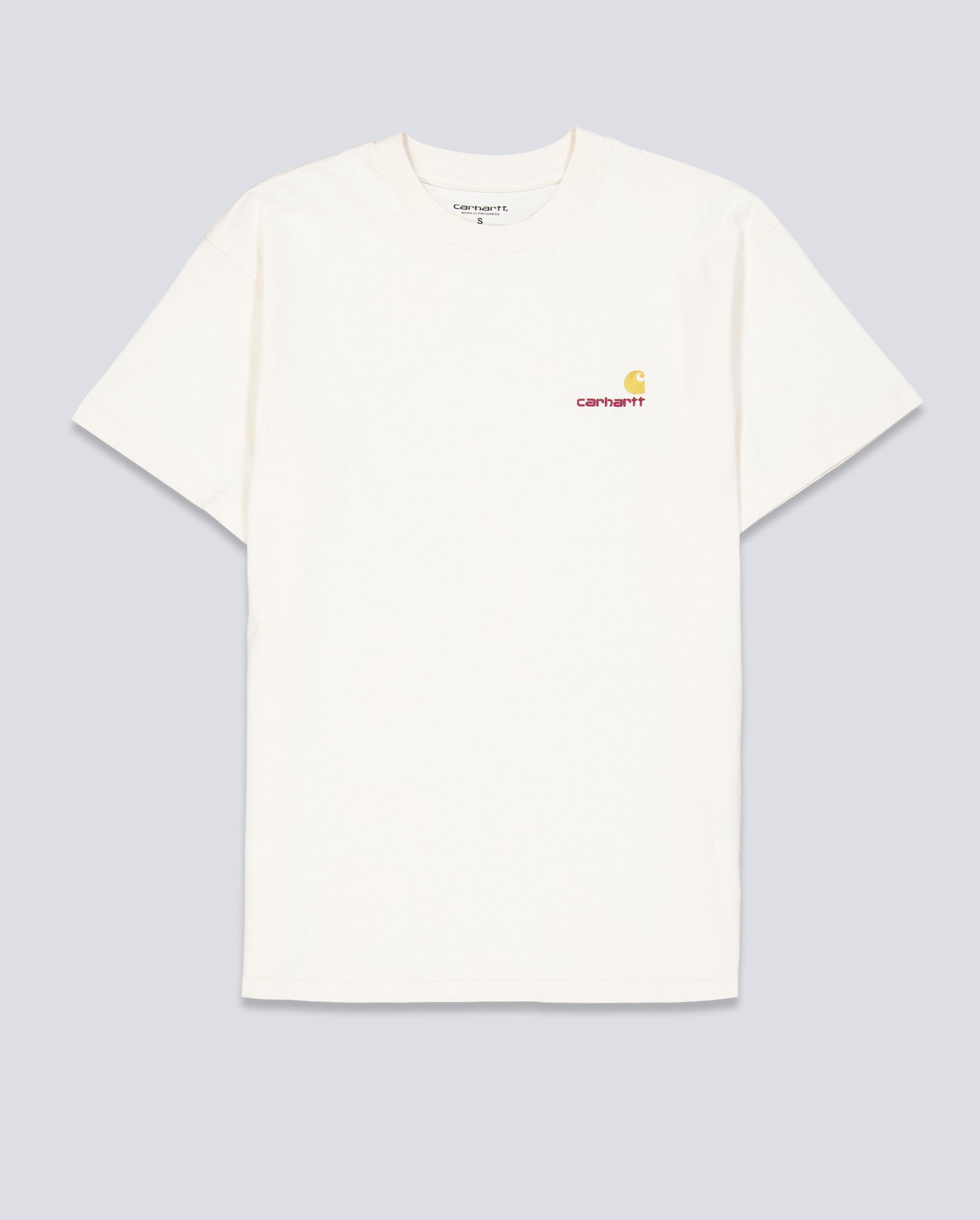 Camiseta Carhartt WIP American Scripts Beige Unisex