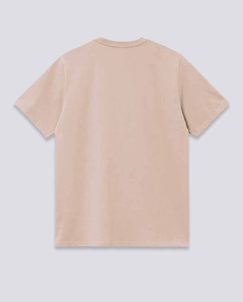 Camiseta Carhartt WIP Chase Beige Hombre cambiar foto