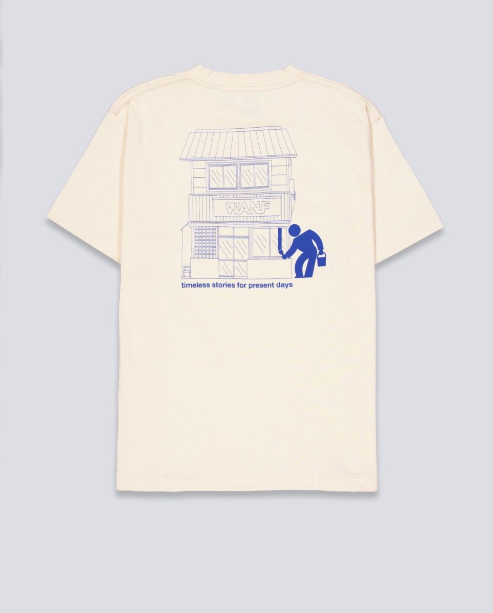 Camiseta We Are Not Friends Painter Beige Unisex