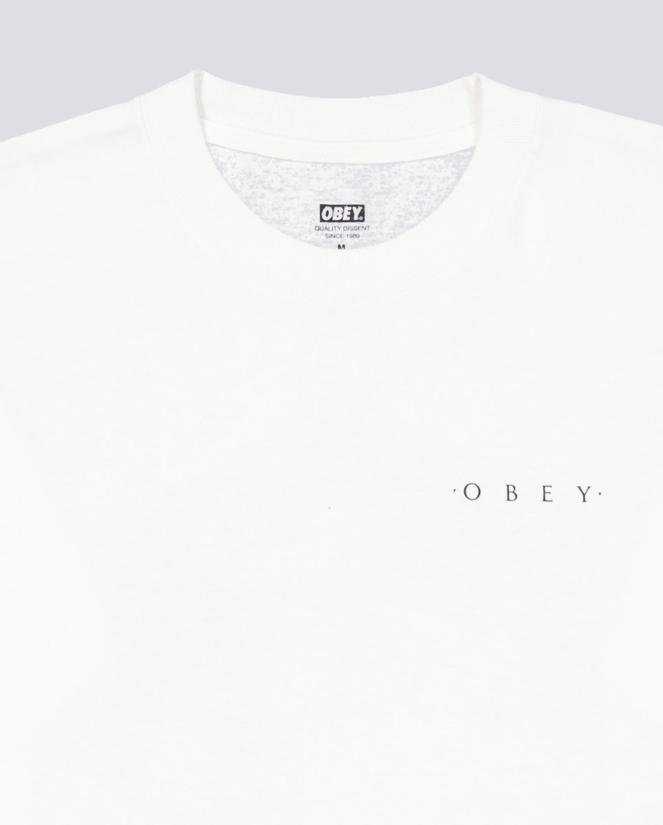 Camiseta Obey Architecture Of The Uni Blanco Hombre