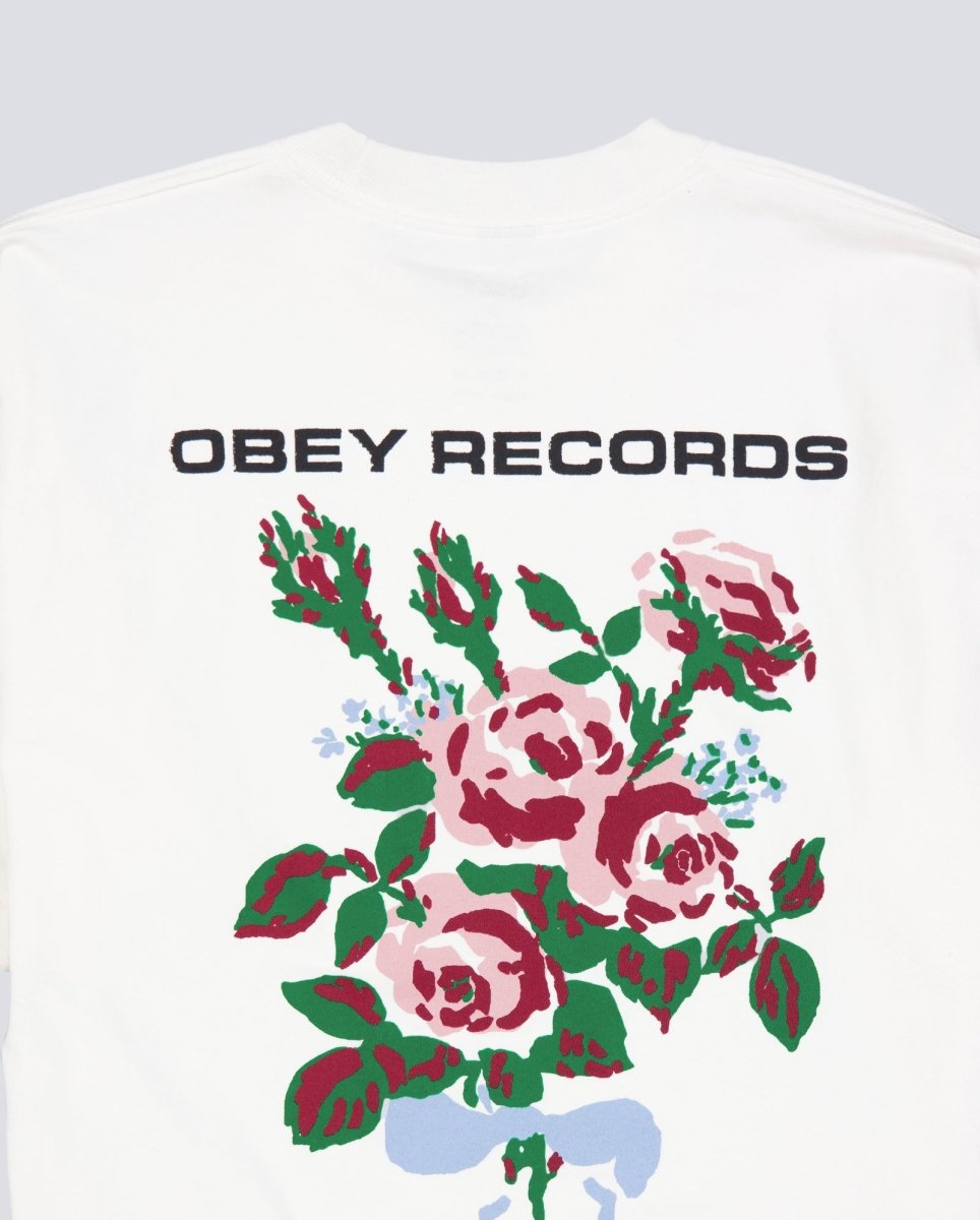 Camiseta Obey To New Friends And Old Blanco Unisex