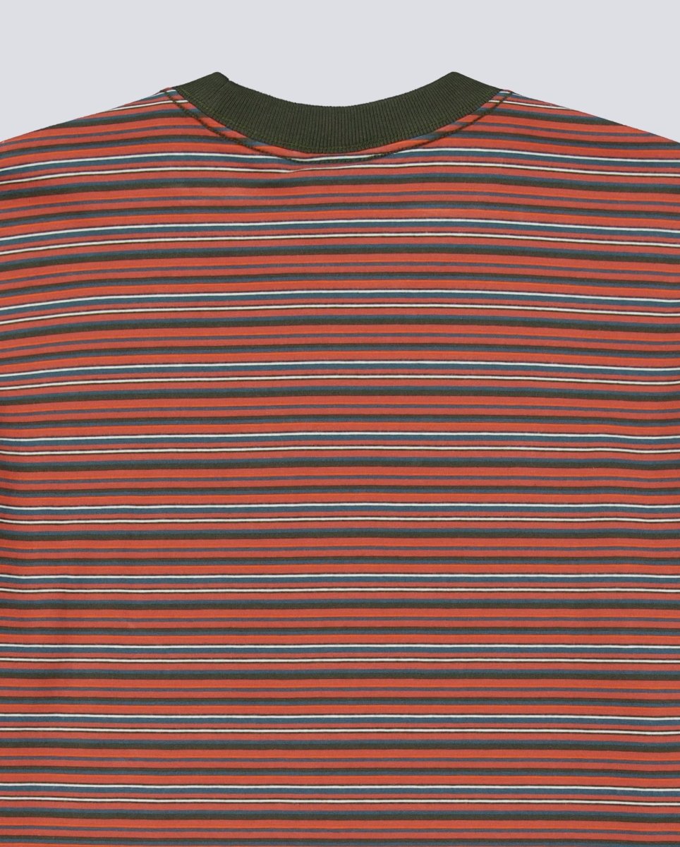 Camiseta Vans Cameron Stripe Knit Rojo Hombre