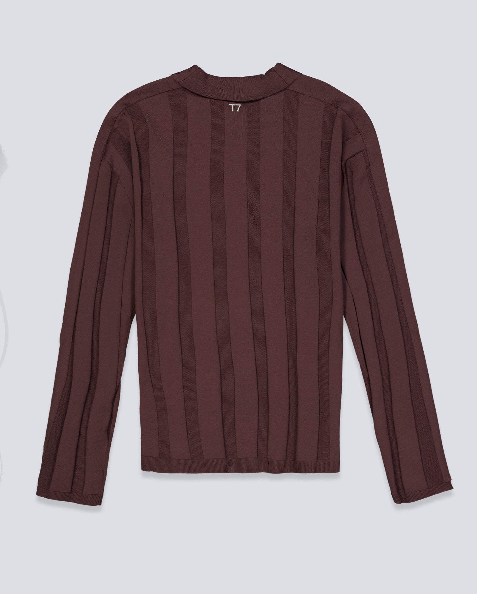 Polo Manga Larga Puma T7 Marrón Unisex