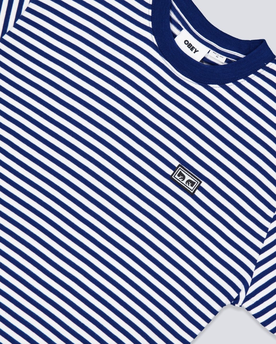 Camiseta Obey Established Works Eyes Azul Unisex