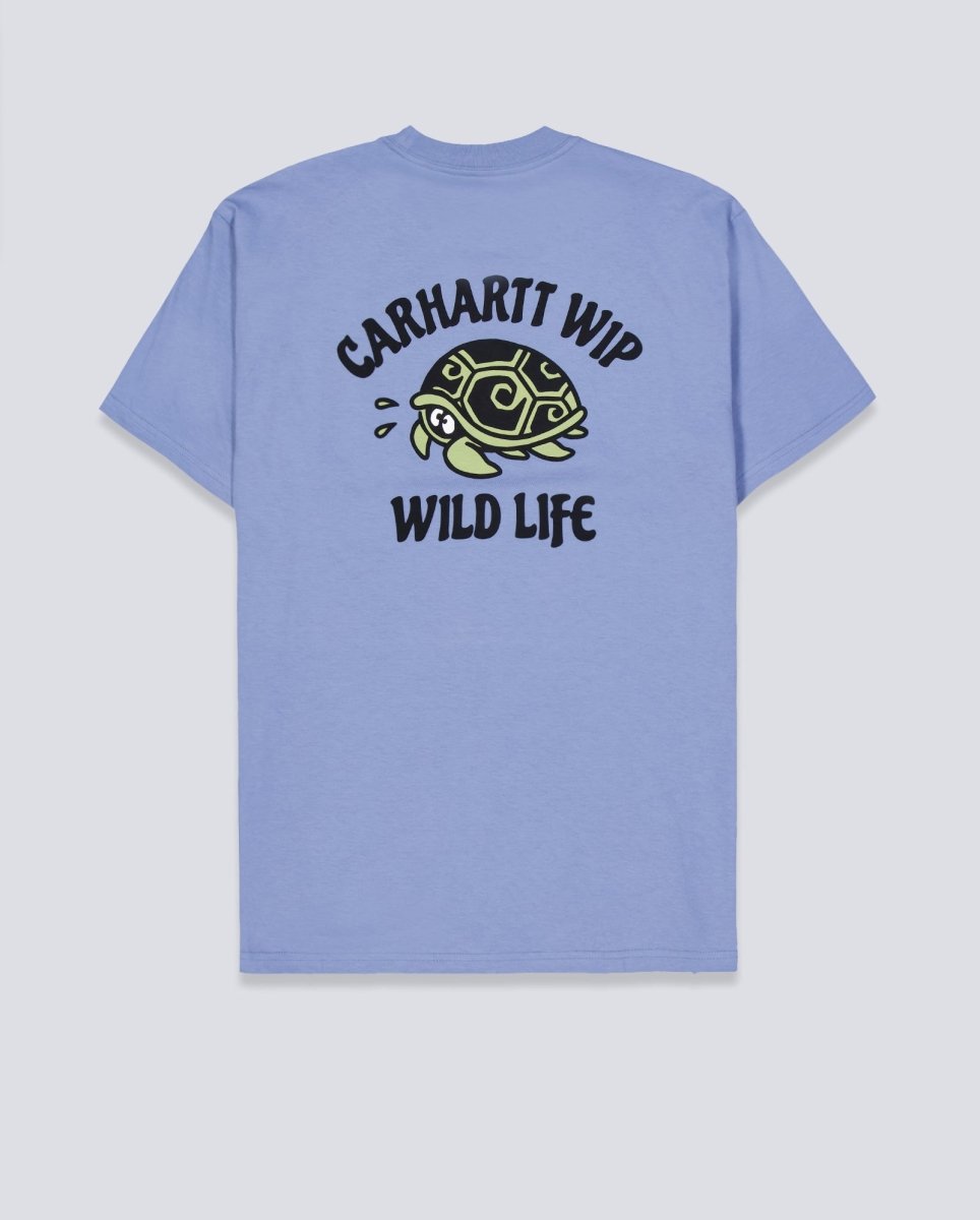 Camiseta Carhartt WIP S/S Wild Life Azul Unisex