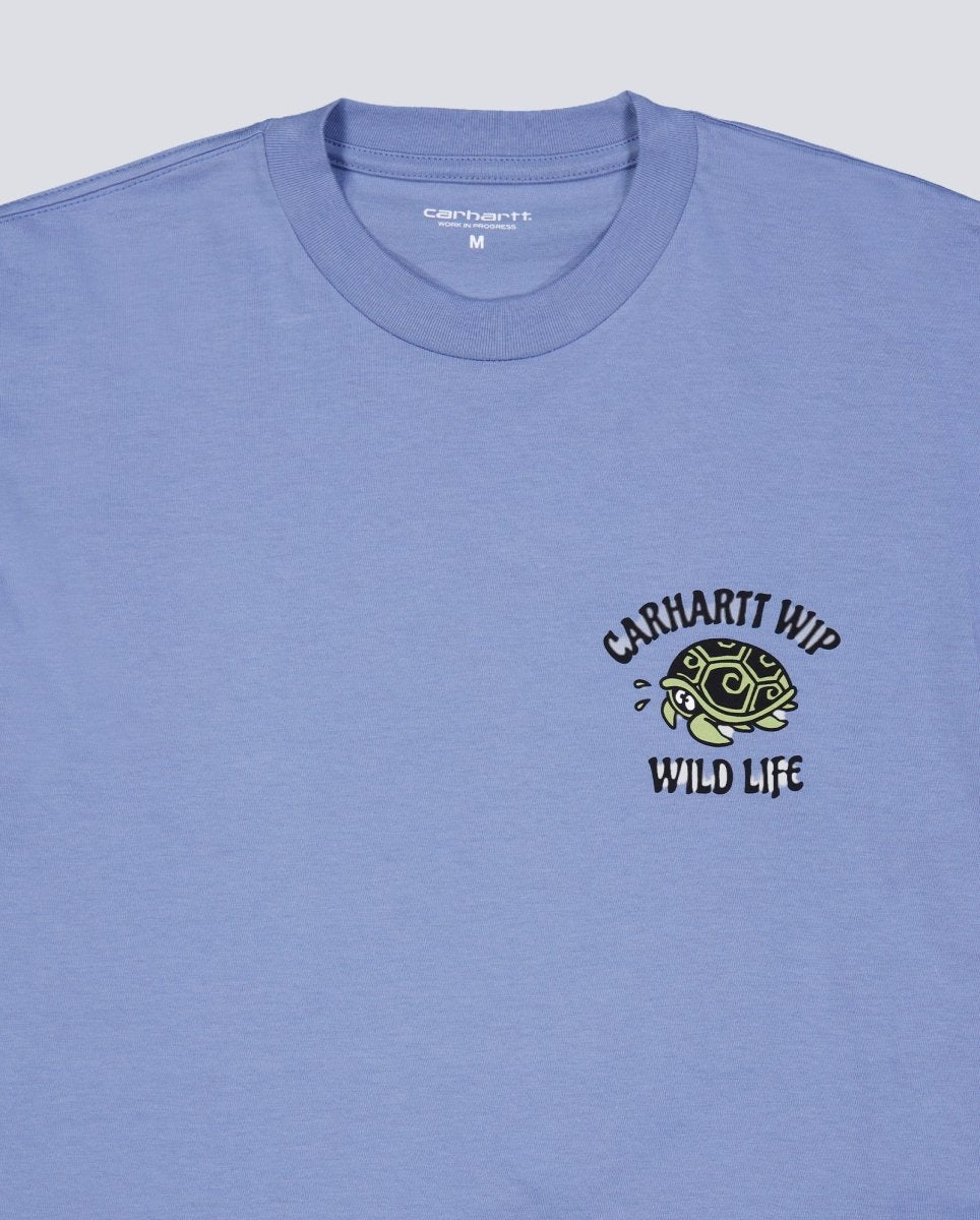 Camiseta Carhartt WIP S/S Wild Life Azul Unisex