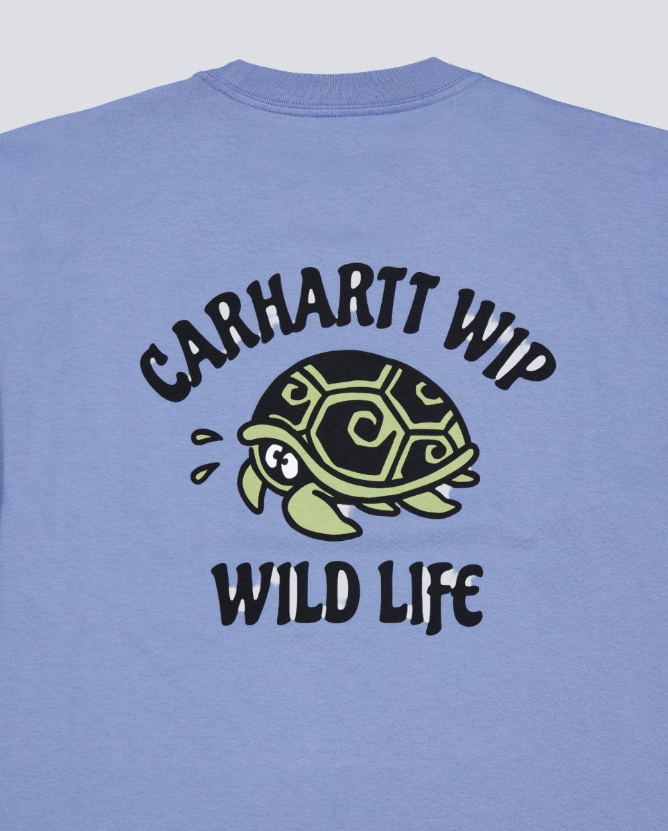 Camiseta Carhartt WIP S/S Wild Life Azul Unisex