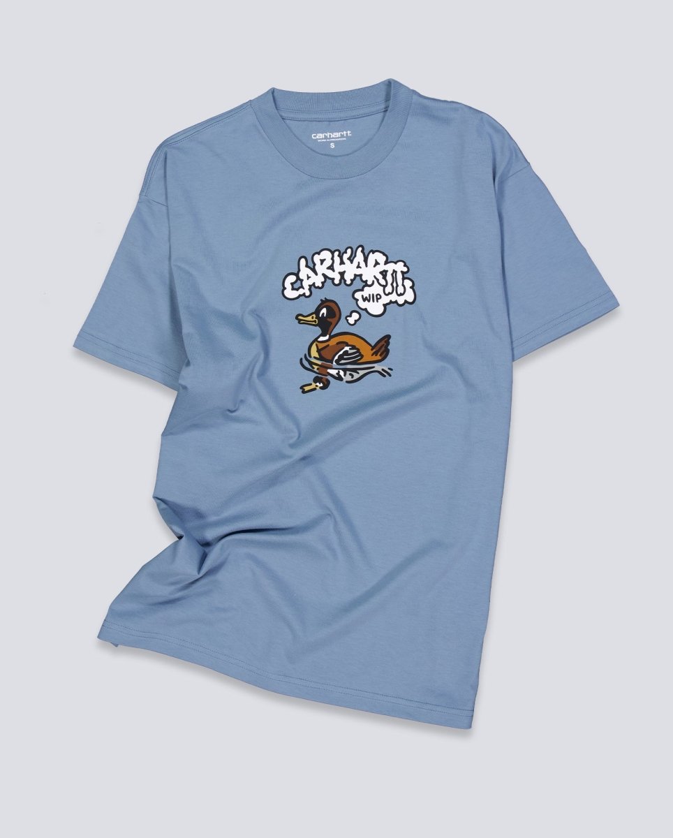 Camiseta Carhartt WIP S/S Duck Duck Azul Unisex