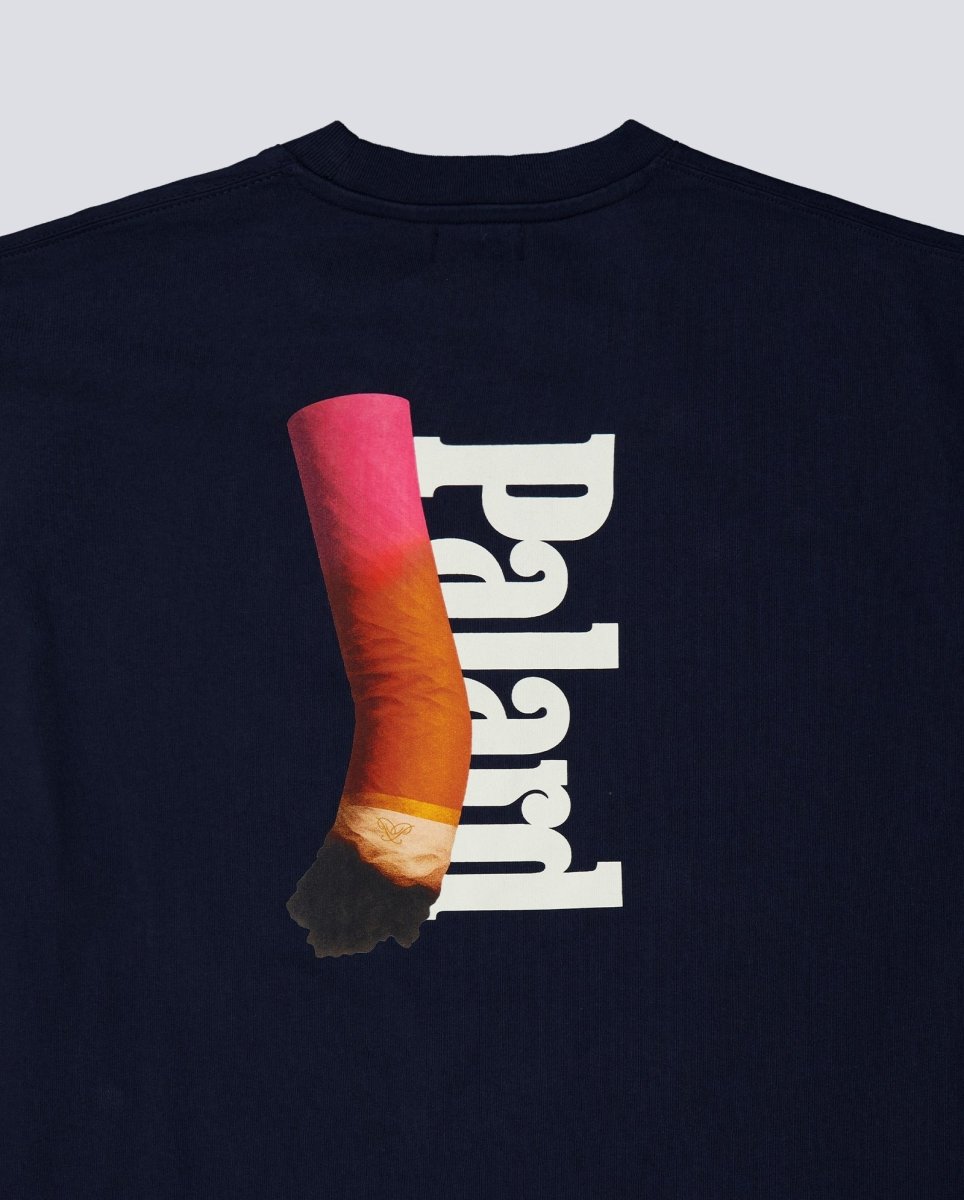 Camiseta Palard Cigarette Lipstick Azul Oscuro Hombre